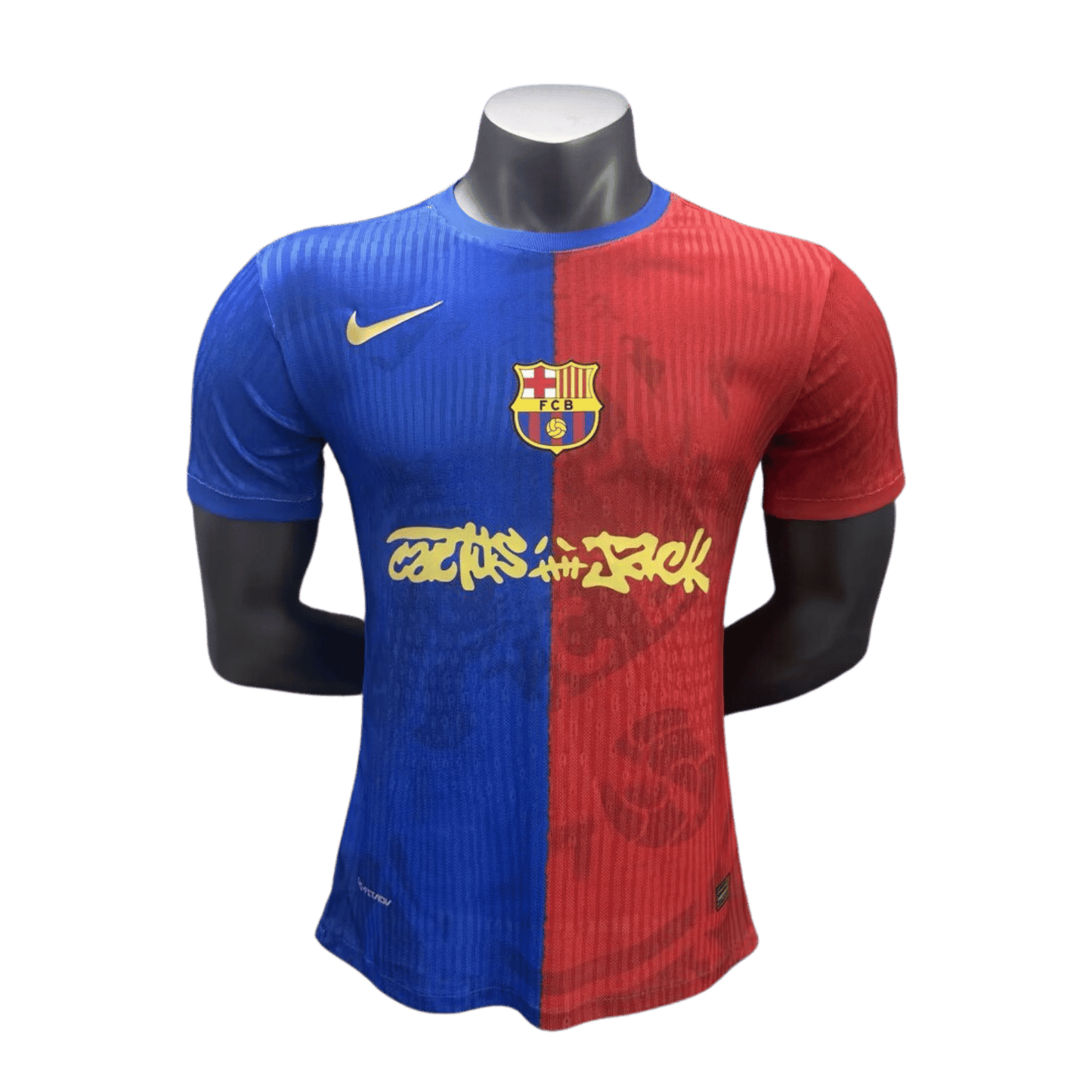 Camisa Barcelona Travis Scott - Versão de jogador