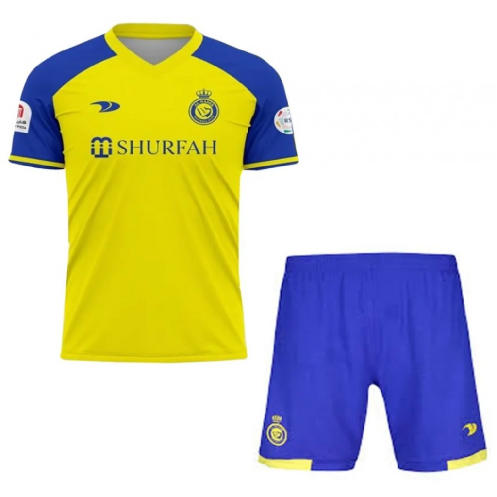 Kit Infantil Cristiano Ronaldo 7 - Al Nassr I 2023/24