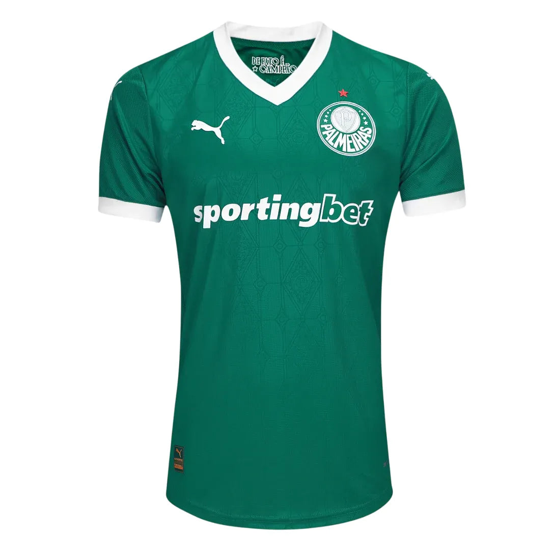 Camisa Palmeiras Home 25/26 Jogador - Verde #VitorRoque9