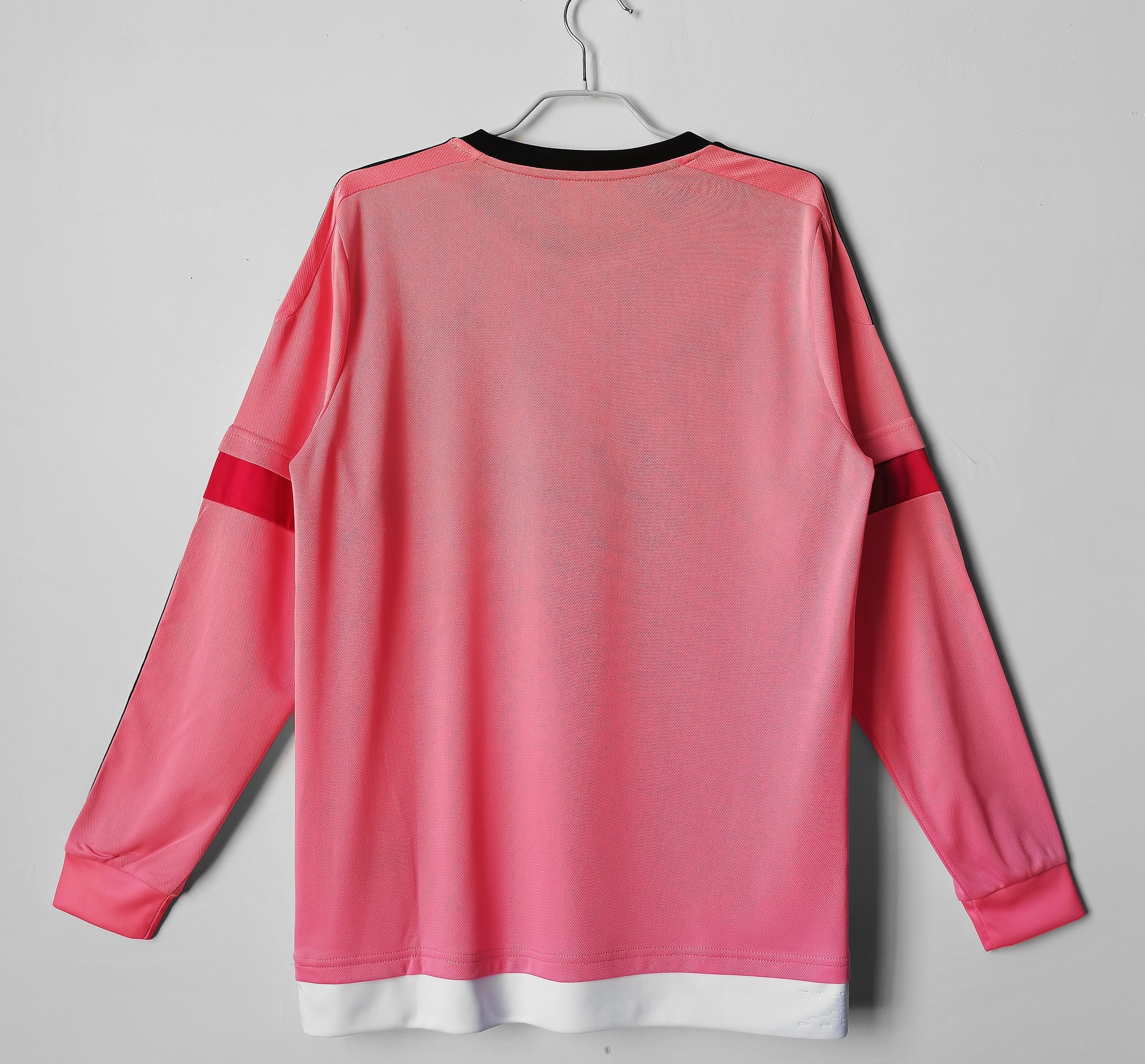 Camisa da Juventus 2015 Retrô Manga longa - Rosa