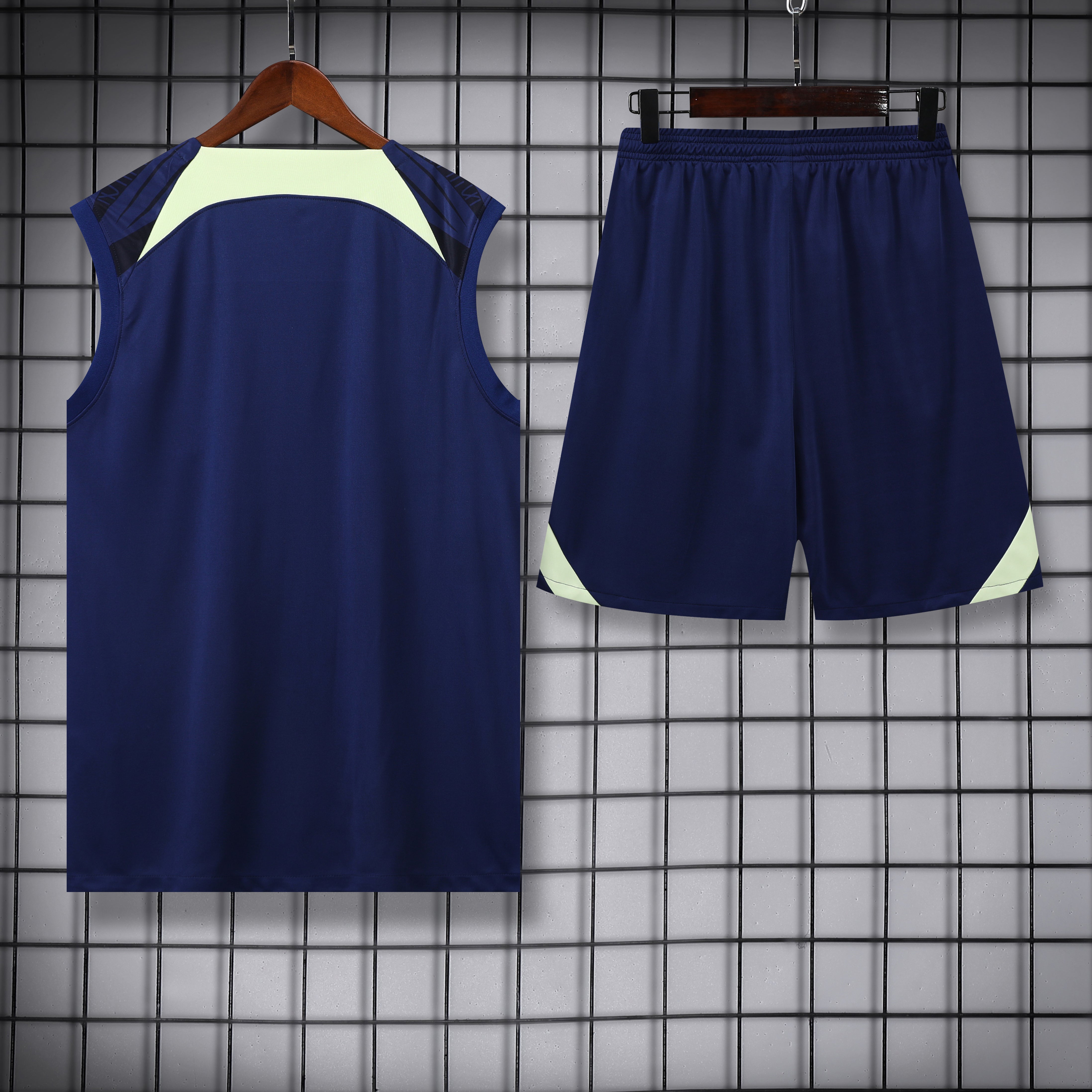 Kit Treino Brasil 22/23 Nike - Azul