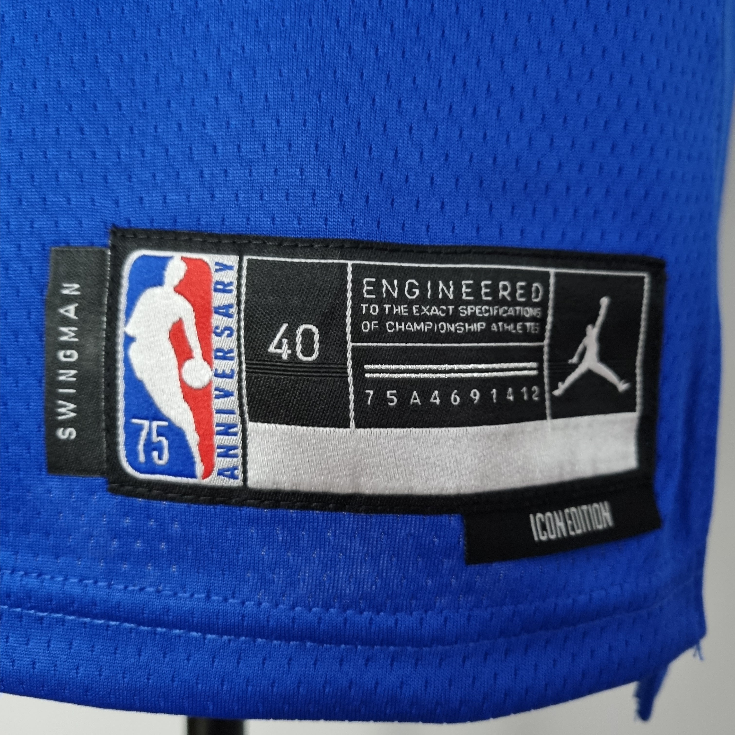 Camisa NBA Orlando Magic #20 Fultz - 75° Aniversário Blue