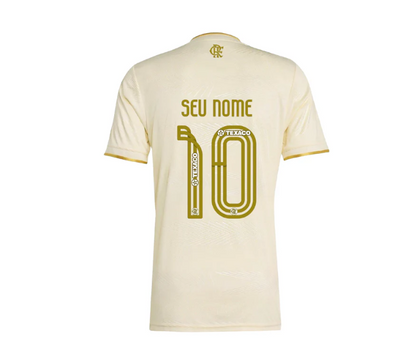 Camisa Masculina Flamengo 3 2025 Com Kit Patrocínio