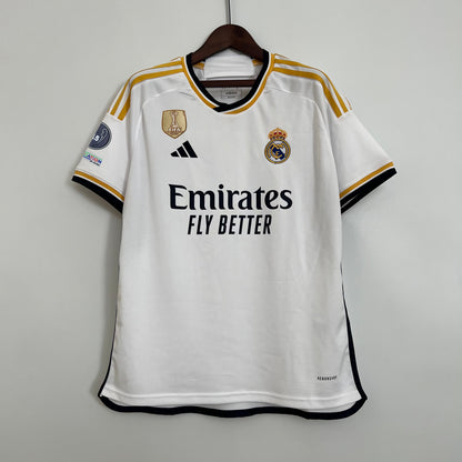 Real Madrid 23-24 Home + Patchs - Adidas