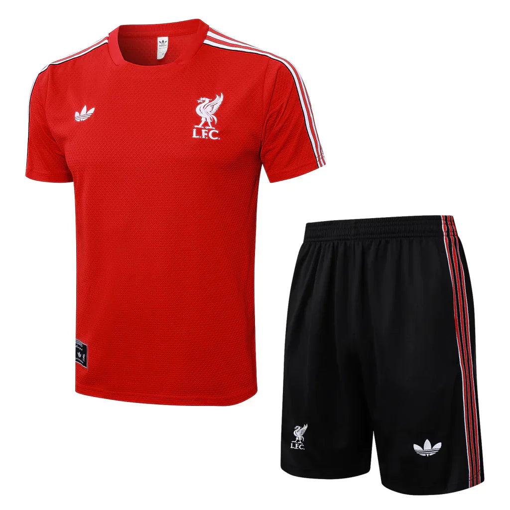 Kit Manga Curta Liverpool 26/27