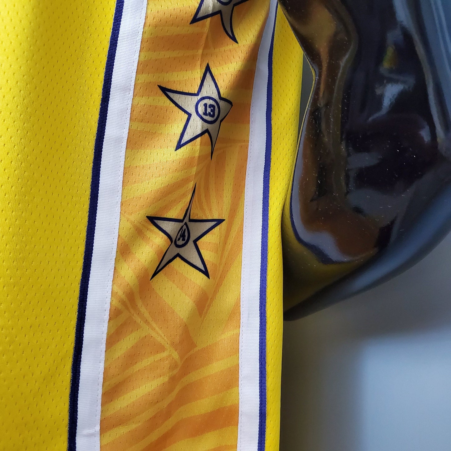 Camisa NBA Lakers #23 James V-neck City Yellow - 23/24
