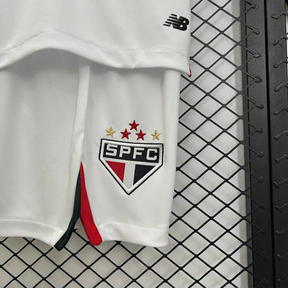 Kit Infantil São Paulo 25/26 New Balance - Branco