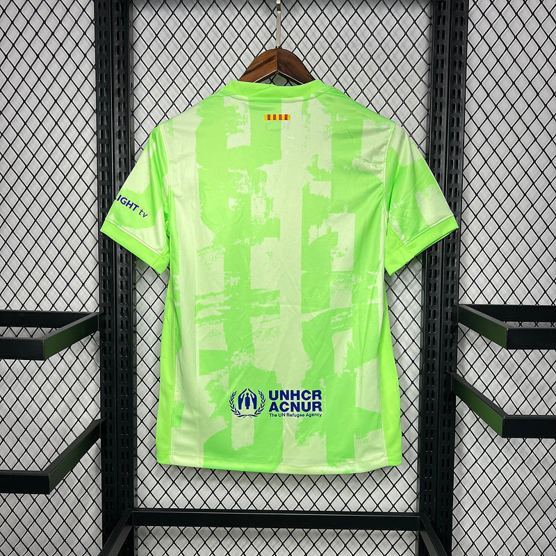 Camisa Barcelona III 24/25 - Torcedor Nike Masculina - Verde