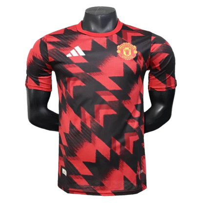 Camisa de treino Manchester United 25/26 - Vermelha - Versão Jogador