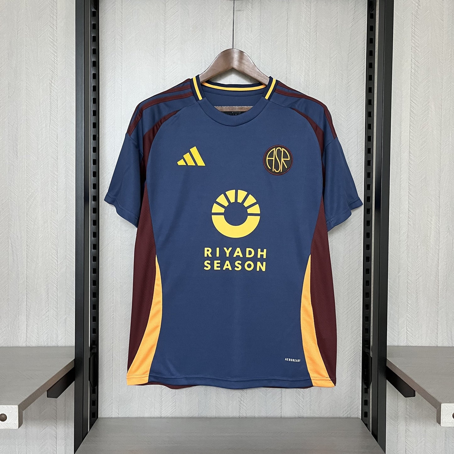 Camisa da Roma  III 24/25 Azul e Amarela