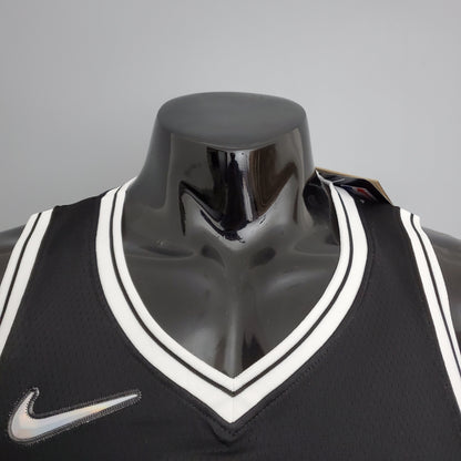 Camisa NBA Brooklyn Nets #30 Curry - 75º Aniversário Black