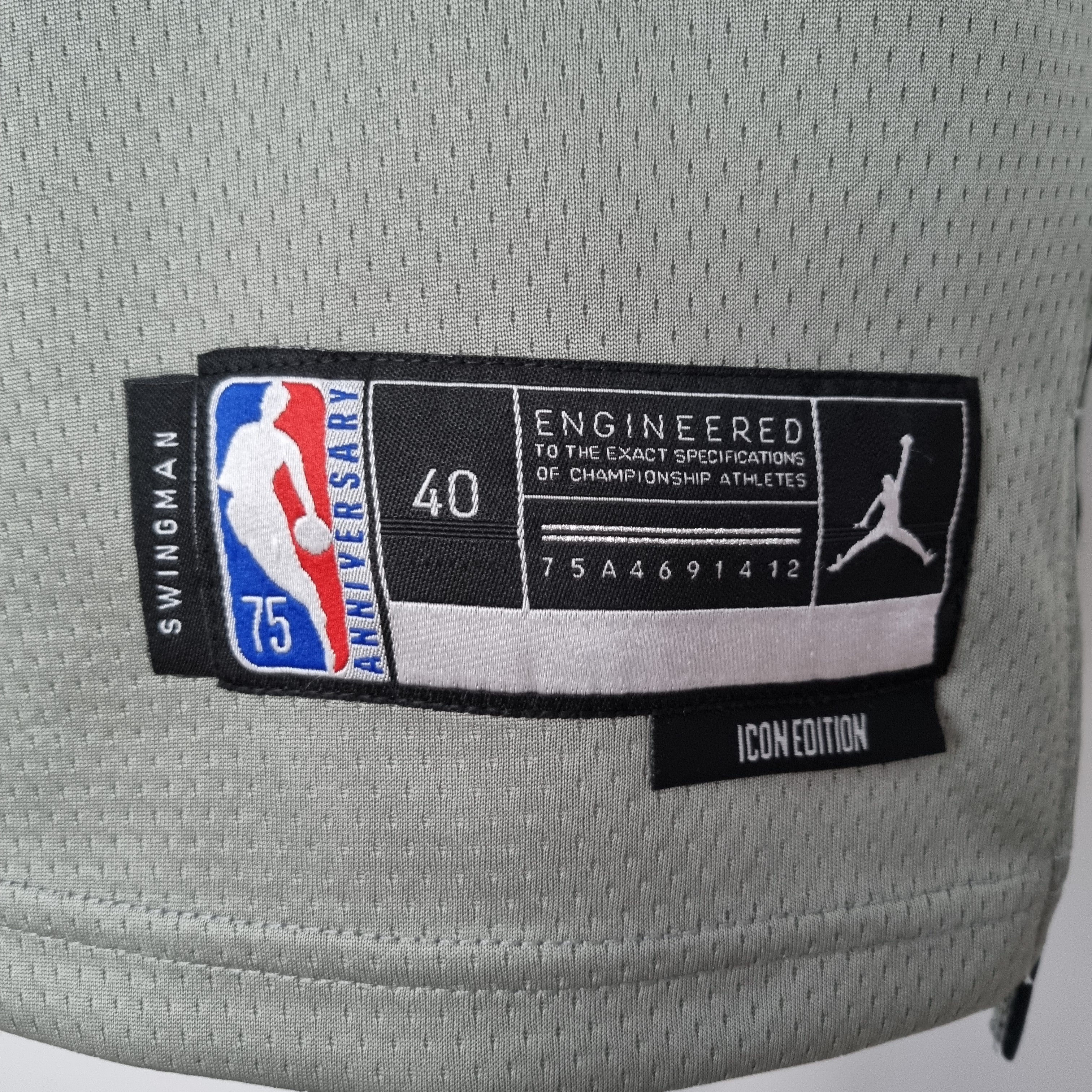 Camisa NBA Brooklyn Nets #30 Curry - 75° Aniversário