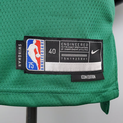 Camisa NBA Boston Celtics #11 Irving - 75° Aniversário Verde