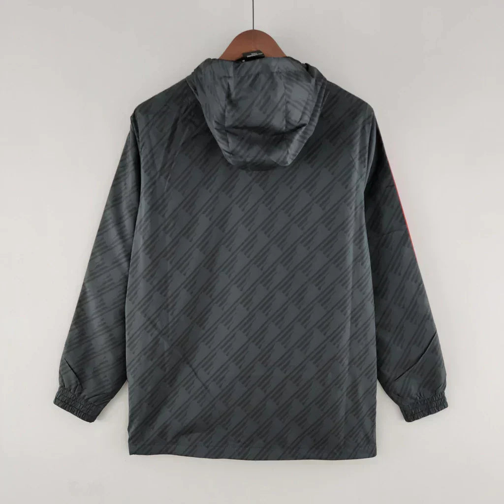 Corta-vento Flamengo Adidas - Preto