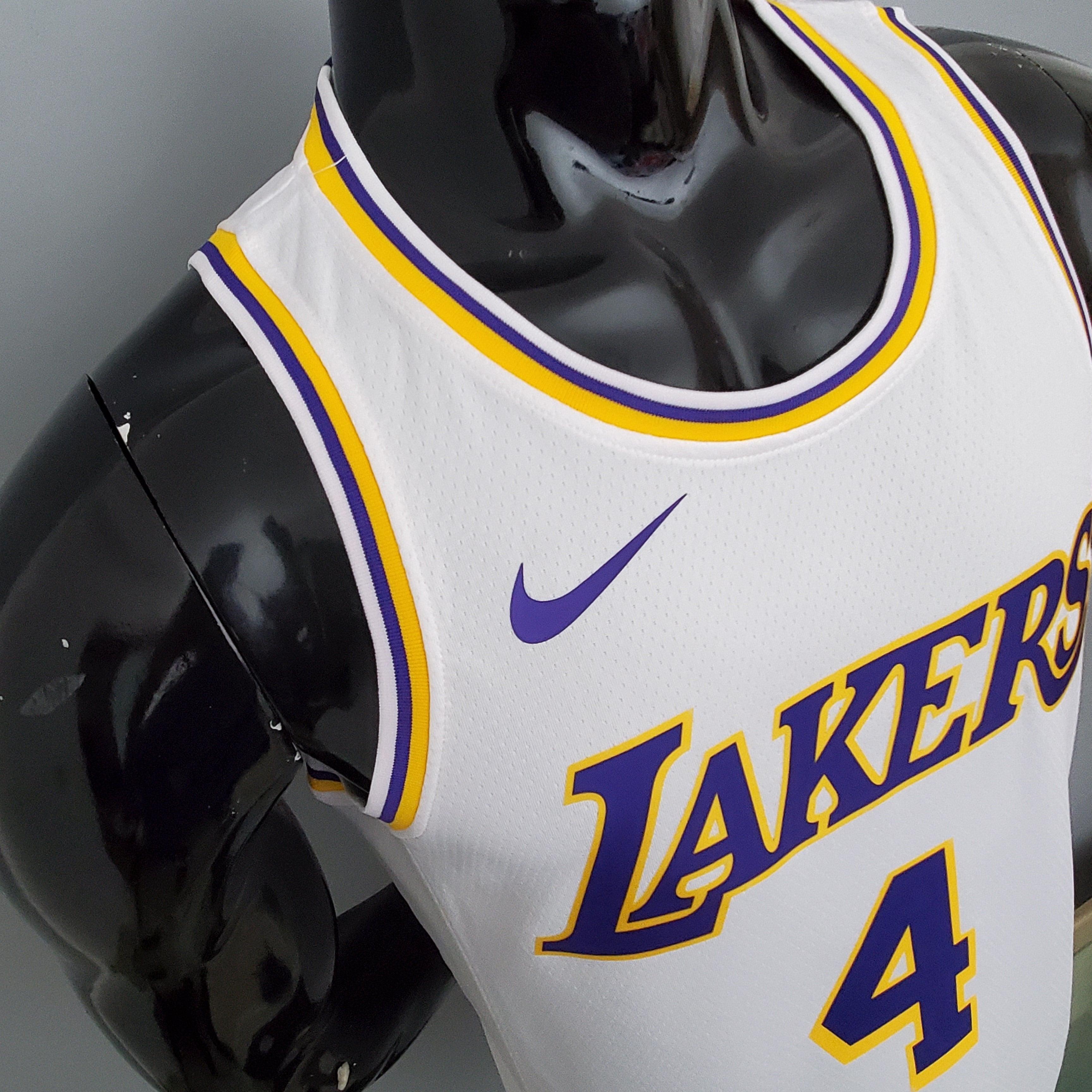 Camisa NBA Lakers #4 Rondo New Finals White - 23/24