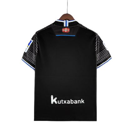 Camisa Real Sociedad II 22/23 Macron - Preta