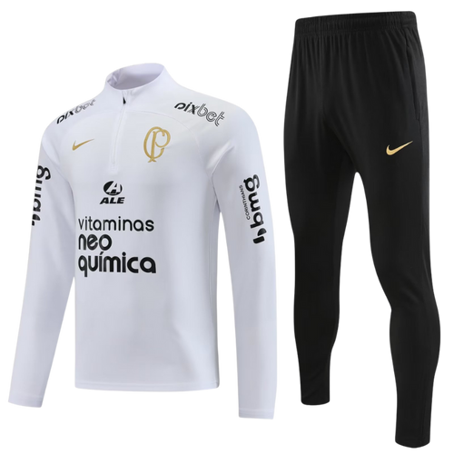 Conjunto Inverno Corinthians - Branco