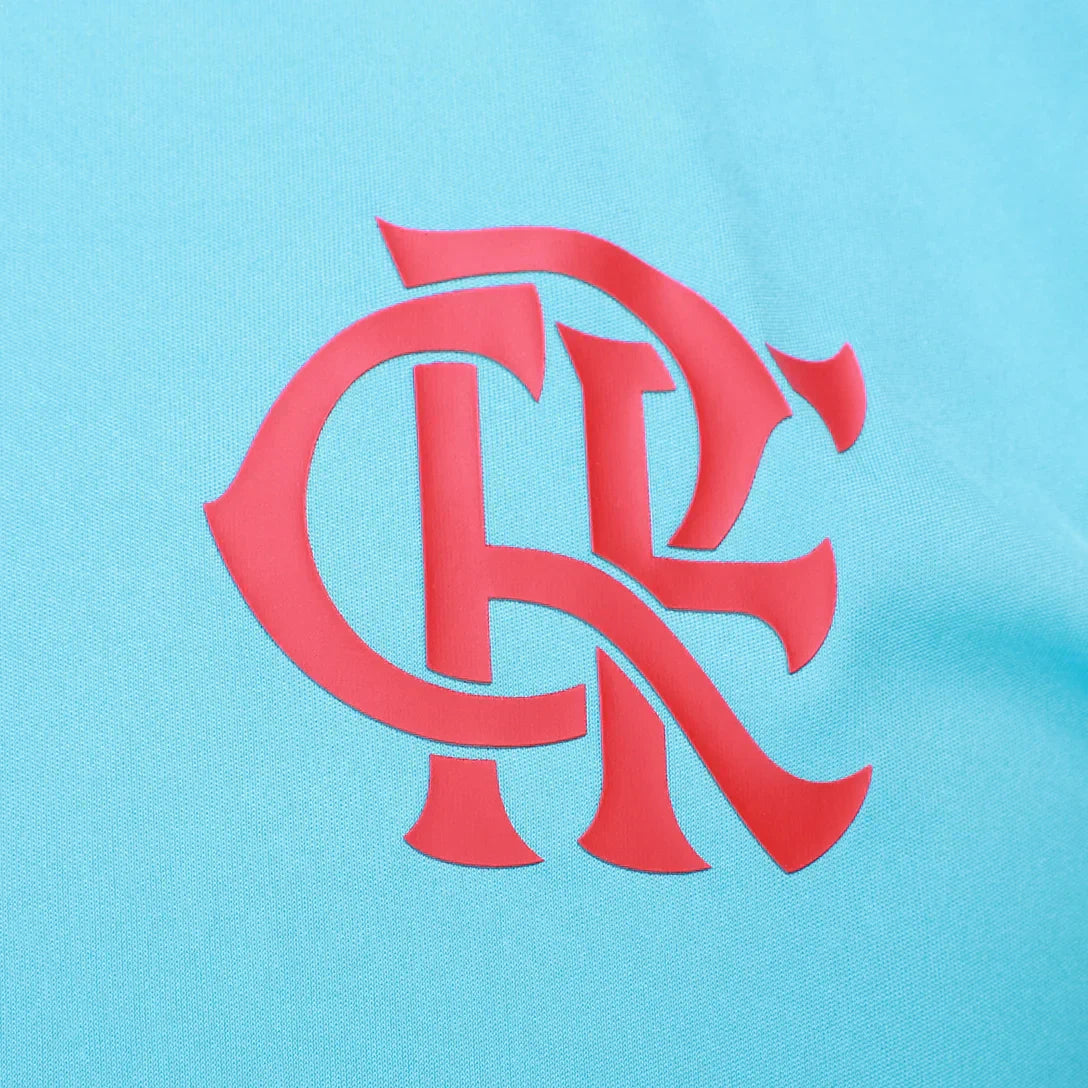 Camisa Flamengo Regata Treino 25/26 Azul e Vermelho