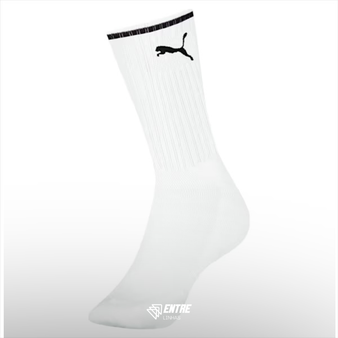 MEIA PUMA CANO LONGO ORIGINAL (UNISSEX)