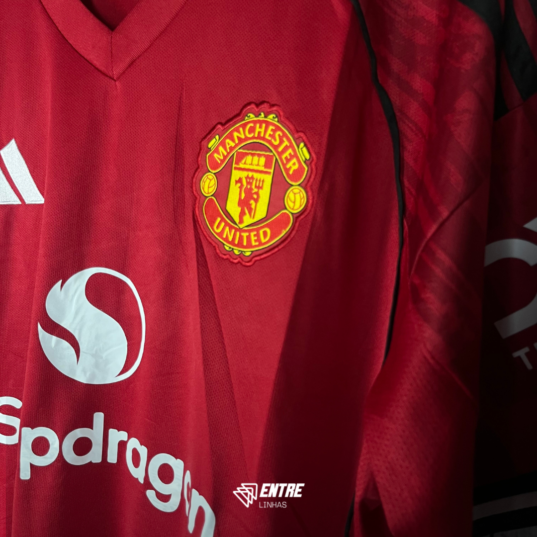 Camisa Manchester United 25/26 HOME (PRONTA ENTREGA)