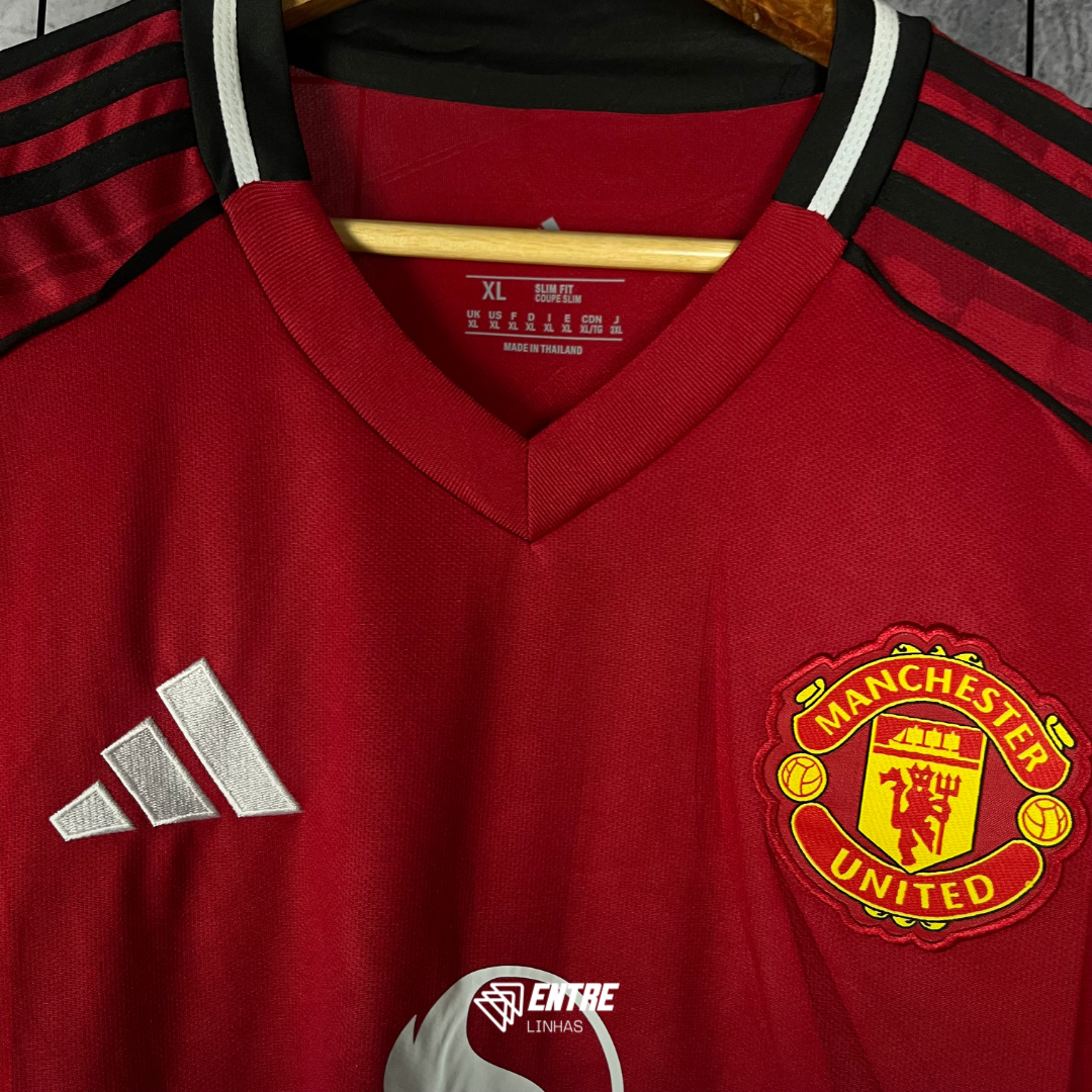 Camisa Manchester United 25/26 HOME (PRONTA ENTREGA)