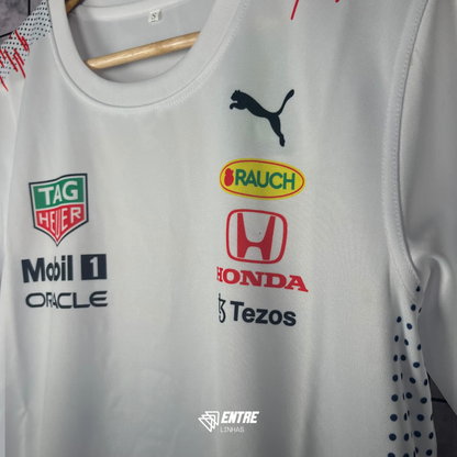 Camiseta F1 Red Bull Racing Inspired – Branca (PRONTA ENTREGA)