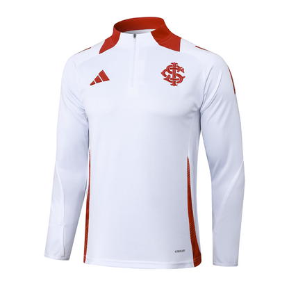 Conjunto Agasalho Treino Internacional 25/26 - Branco