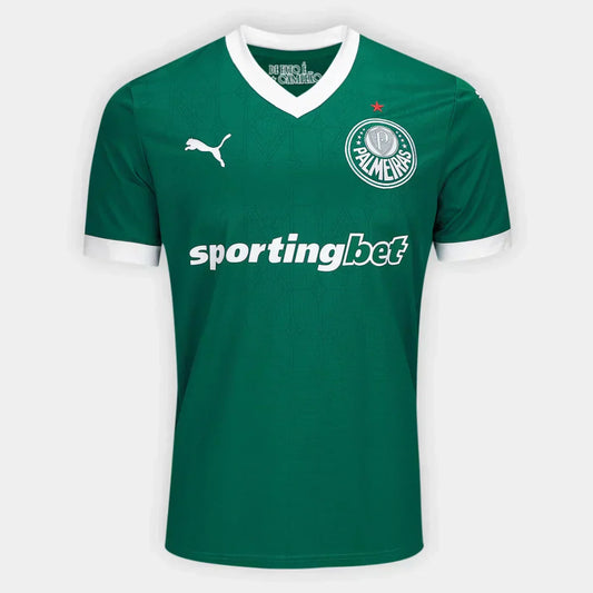 Camisa Palmeiras I 25/26 Torcedor Puma Masculina - Verde