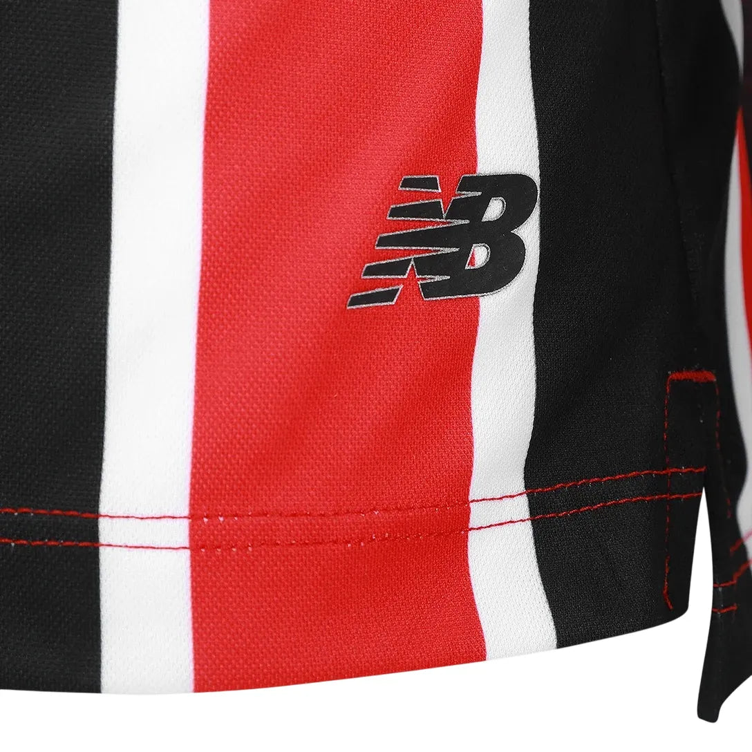 Camisa São Paulo Feminina Away 25/26 - Vermelha e Preta