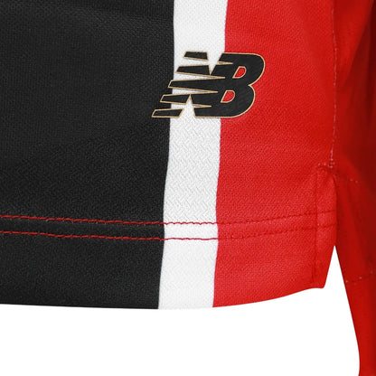 Camisa São Paulo Away 25/26 Jogador - Vermelha e Preta