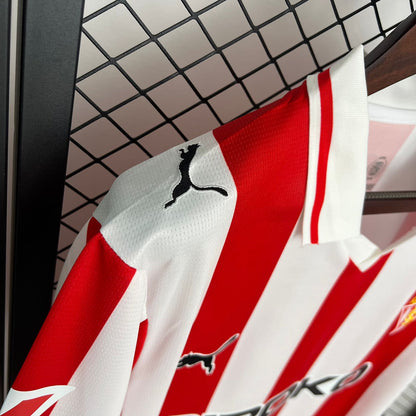 Camisa Sporting Gijon Home 25/26 - Puma Torcedor Masculina