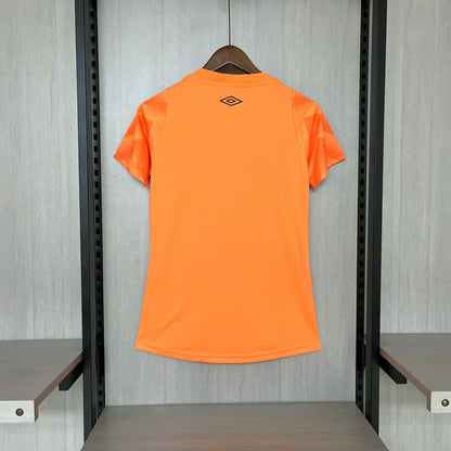 Camisa Fluminense Goleiro 24/25 Torcedor Umbro Feminina - Laranja