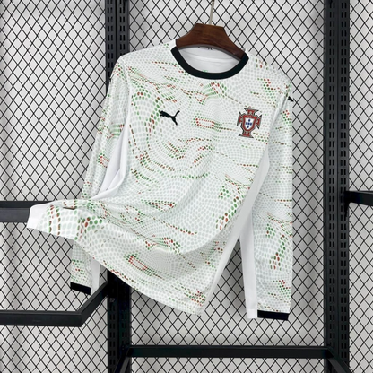 Camisa Portugal Manga Longa 25∕26 - Banco