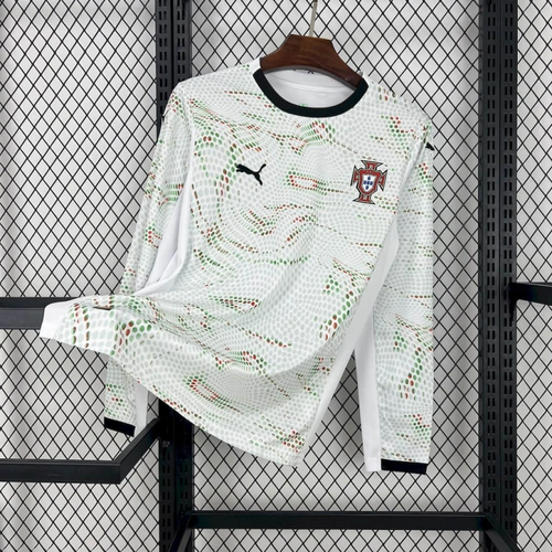 Camisa Portugal Manga Longa 25∕26 - Banco