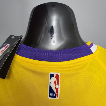 Camisa NBA Lakers #34 O'Neal Commemorative Yellow - 23/24