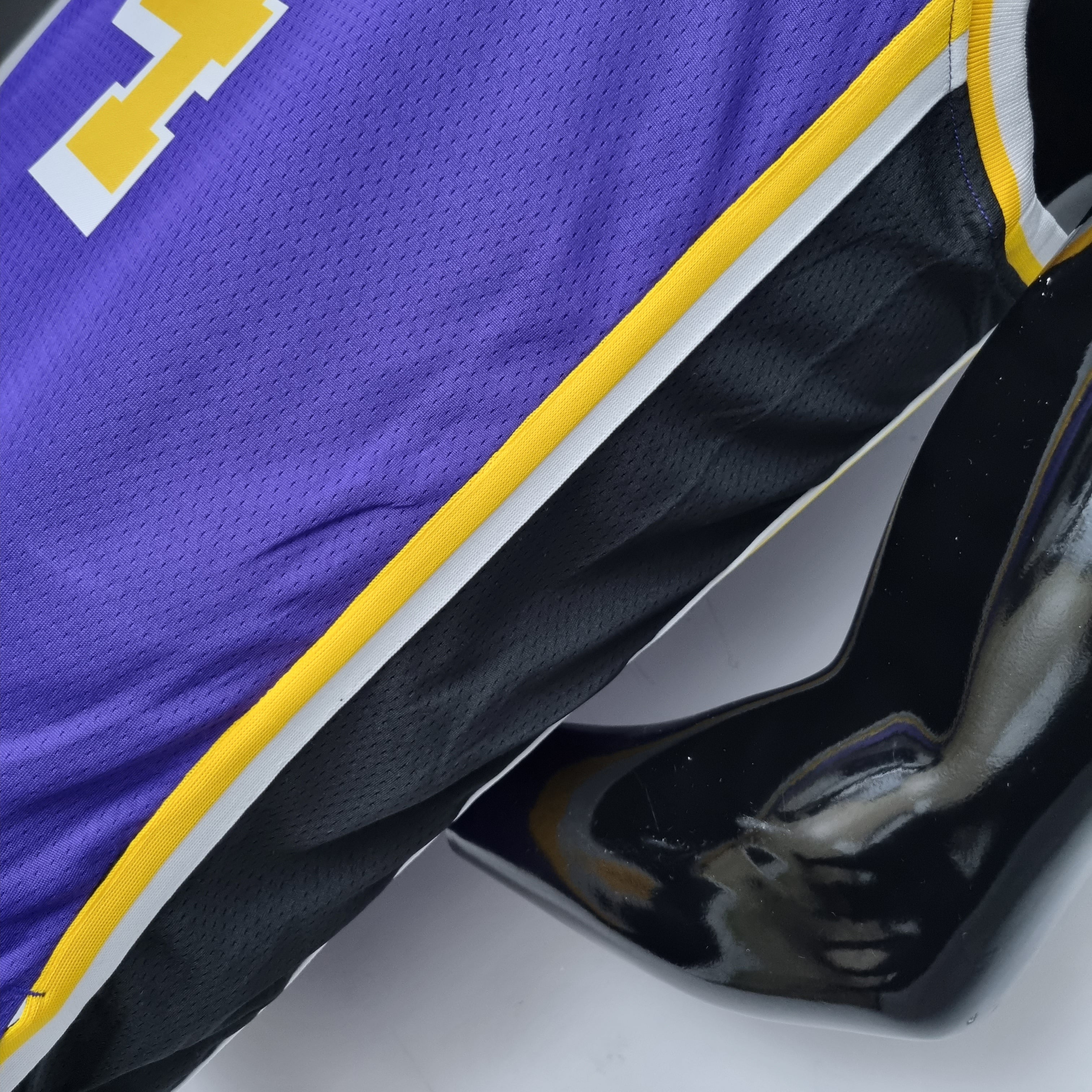 Camisa NBA Lakers #4 Rondo Purple 75° Aniversário- 23/24