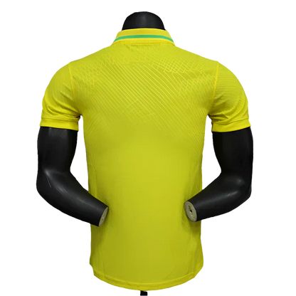 Camisa Brasil Polo Edition 25/26 - Amarela - Versão Jogador