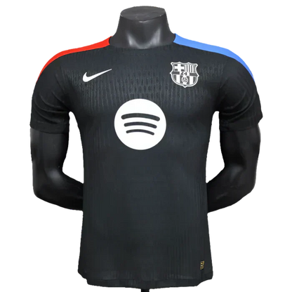 Camisa Barcelona Edição Especial 25/26 - Preta - Versão Jogador
