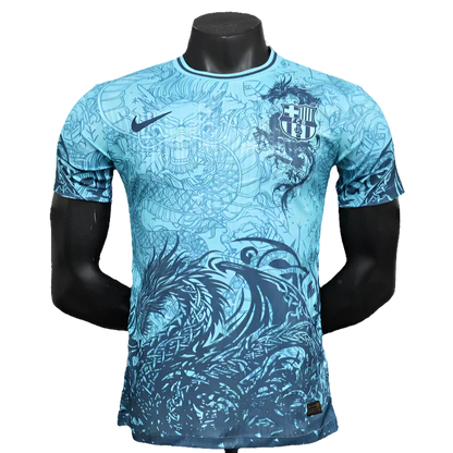 Camisa Barcelona 25/26 Edição Especial - Azul Claro - Versão Jogador