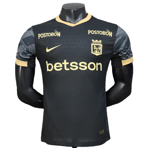 Camisa Atletico Nacional 25/26 Edição Preta - Versão Jogador