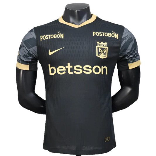 Camisa Atletico Nacional 25/26 Edição Preta - Versão Jogador