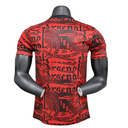 Camisa de treino do Arsenal 25/26 - Vermelho escuro - Versão de jogador