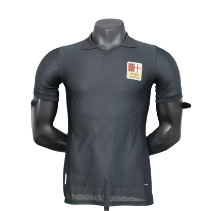 Camisa AC Milan 25/26 Edição 125º Aniversário - Preta - Versão Jogador