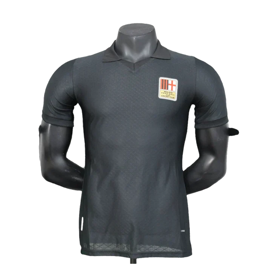 Camisa AC Milan 25/26 Edição 125º Aniversário - Preta - Versão Jogador