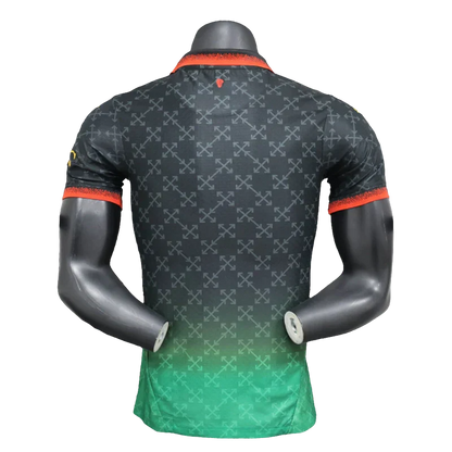 Camisa AC Milan 25/26 Edição Comemorativa - Preto - Versão Jogador