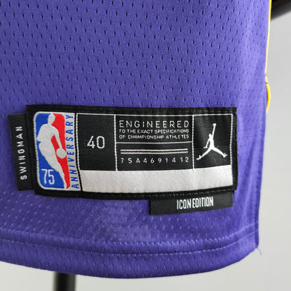 Camisa NBA Lakers #95 Toscano Purple - 23/24