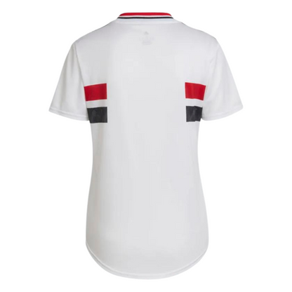 Camisa Feminina São Paulo I 22/23 Adidas - Branco