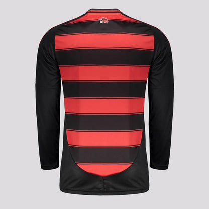 Camisa Adidas Flamengo I 2025 Manga Longa