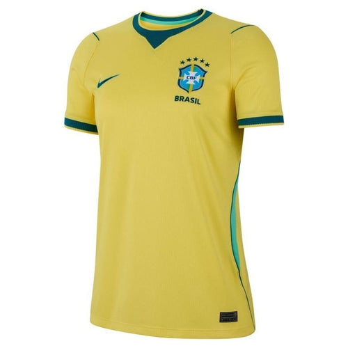 Camisa Futebol Brasil Copa do Mundo 26/27 l Amarela Feminina