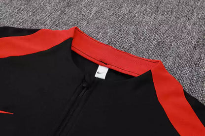 Conjunto Portugal 2024 Preto - Nike - Com Ziper
